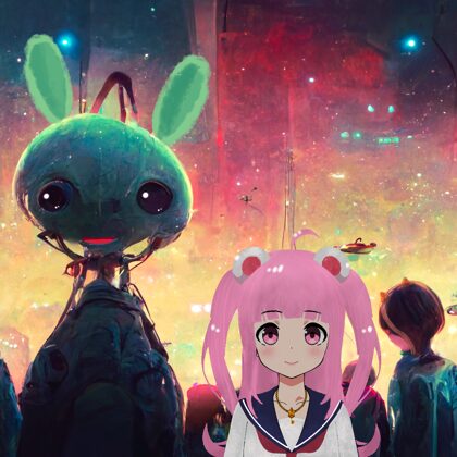 Made with the help of Midjourney AI